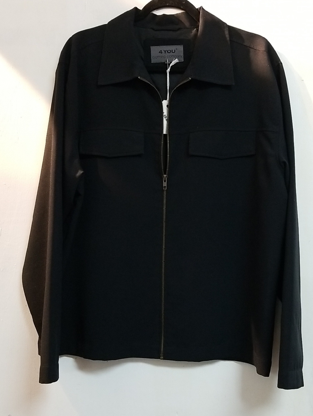 Black Zip-Front Women’s Jacket